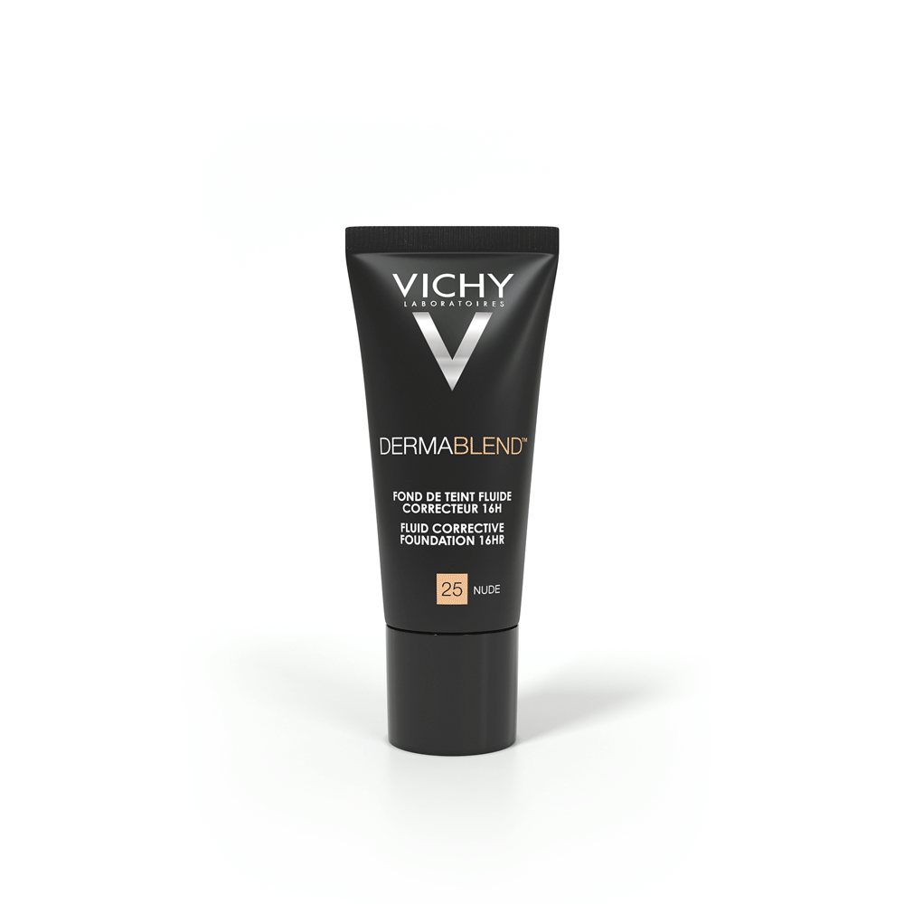 Виши Корректирующий тональный флюид телесный оттенок, 25 тон, 30 мл (Vichy, Dermablend) Виши Корректирующий тональный флюид телесный оттенок, 25 тон, 30 мл (Vichy, Dermablend) фото 1