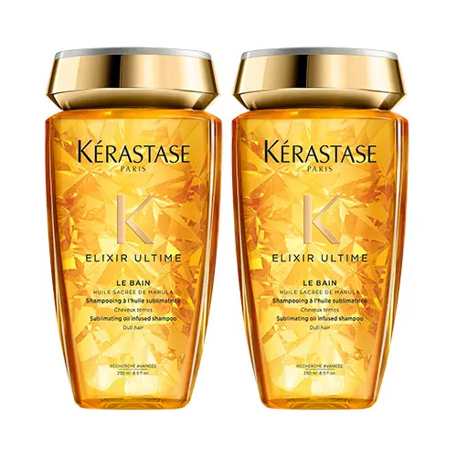 Керастаз Набор Эликсир Ультим шампунь-ванна, 2 шт х 250 мл (Kerastase, Elixir Ultime) фото 0