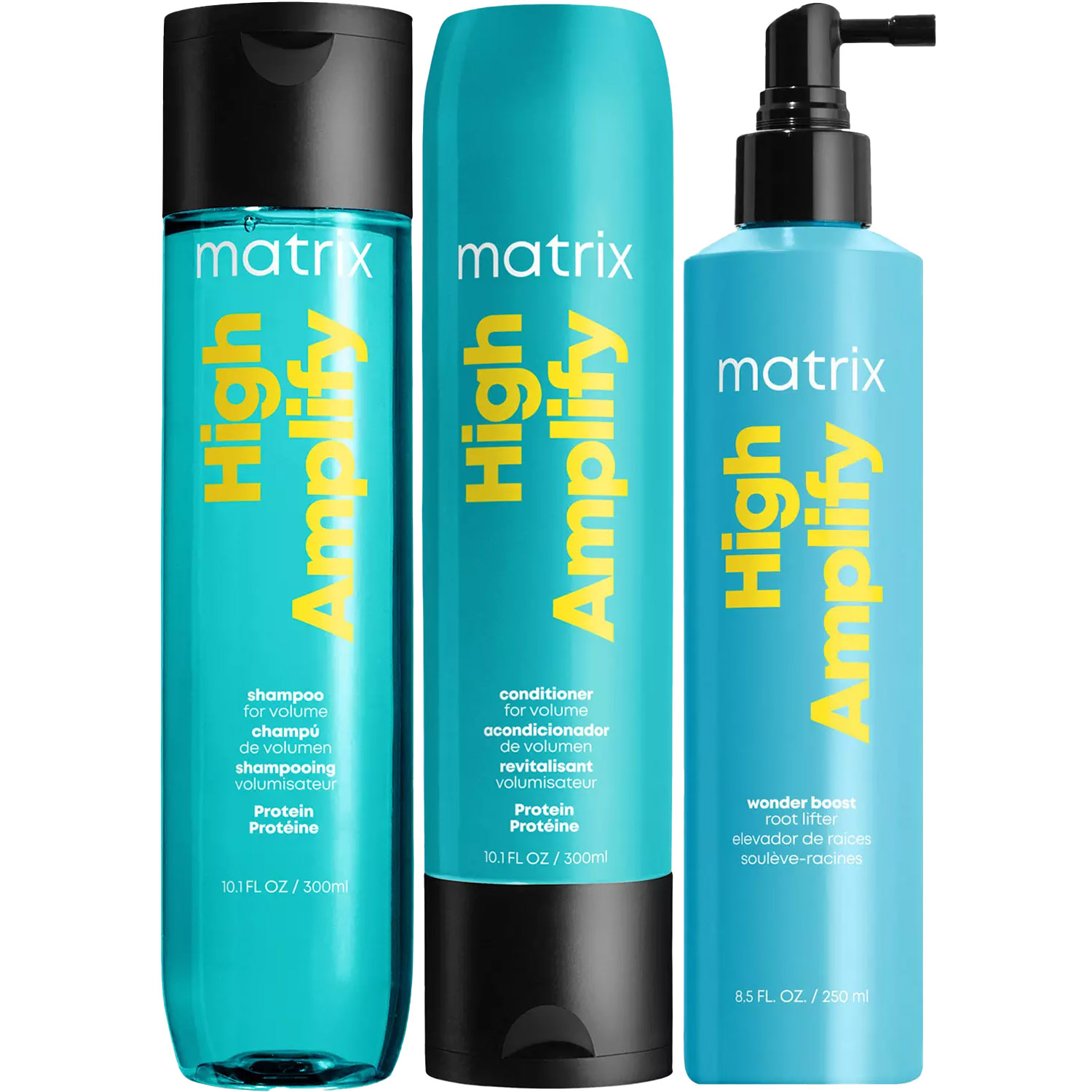 Матрикс Программа High Amplify комплексный уход: шампунь 300 мл + кондиционер 300 мл + спрей 250 мл (Matrix, High Amplify) фото 5