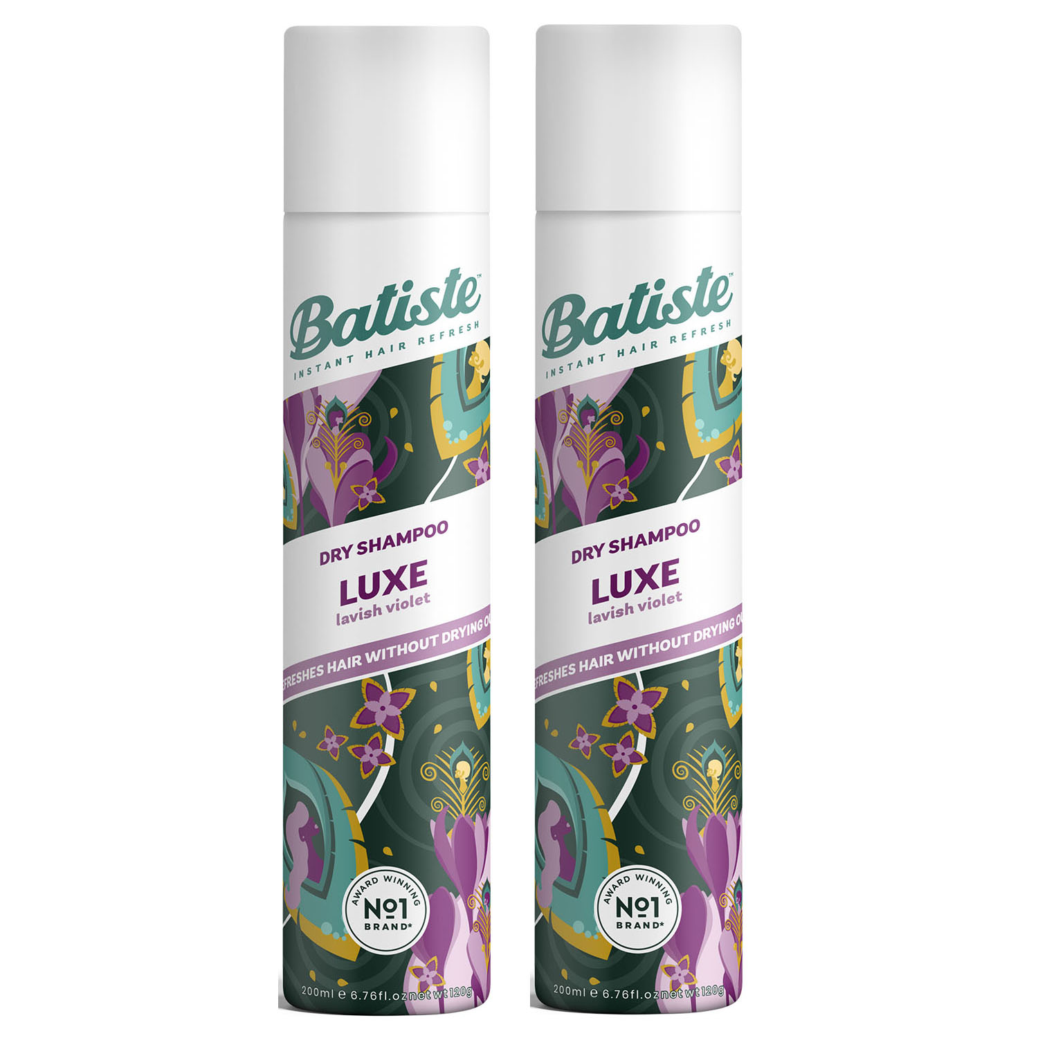Batiste Комплект Luxe Сухой шампунь 2 шт х 200 мл (Batiste, Fragrance)