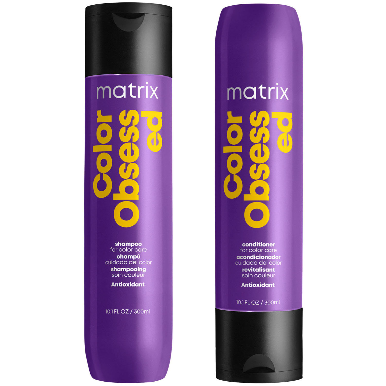 Matrix Комплект Колор Обсэссд Шампунь 300 мл + Кондиционер 300 мл (Matrix, Total results) matrix color obsessed shampoo 300 мл шампунь для защиты цвета окрашенных волос
