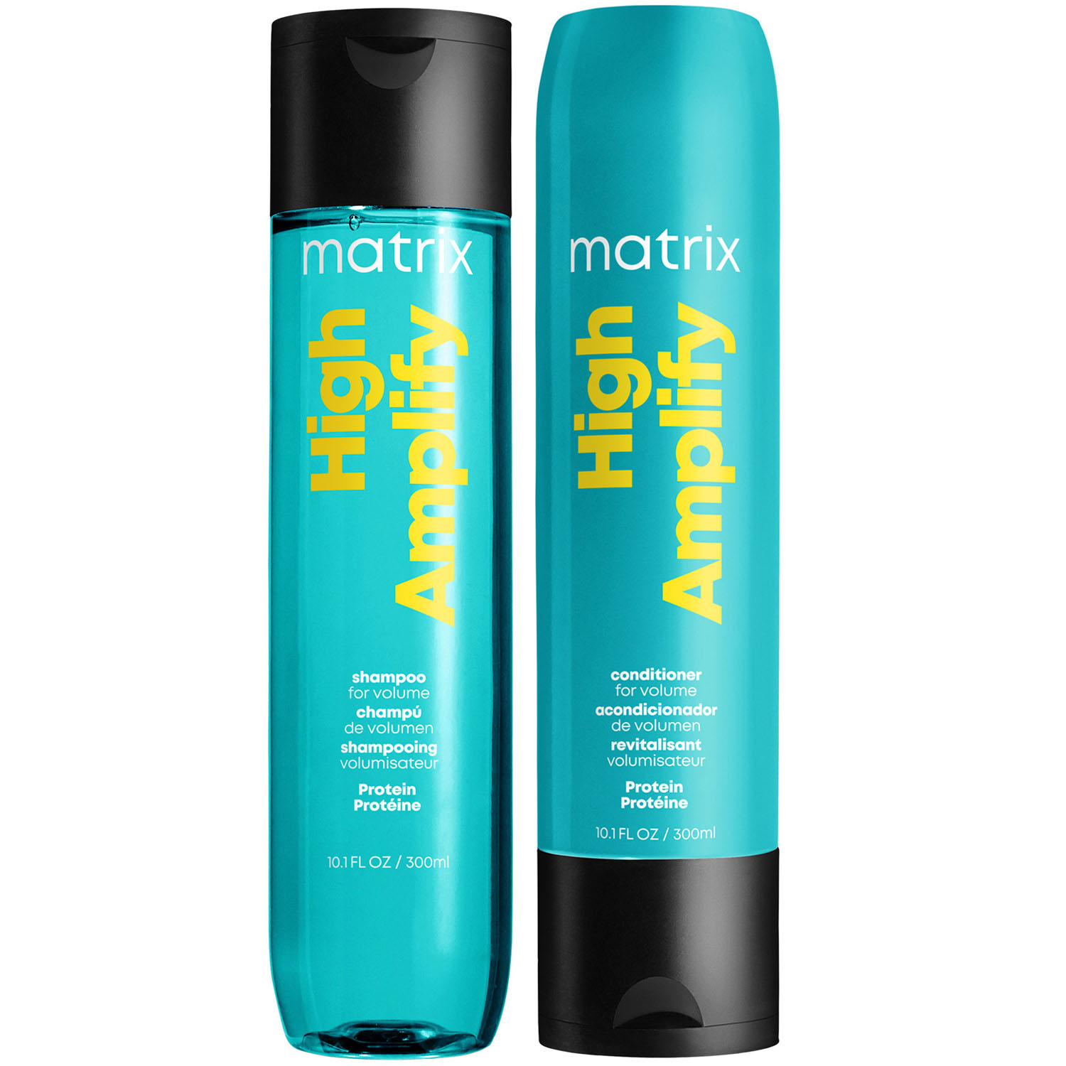 Matrix Набор High Amplify: шампунь 300 мл + кондиционер 300 мл (Matrix, Total results) шампунь для тонких волос total results high amplify protein shampoo шампунь 300мл