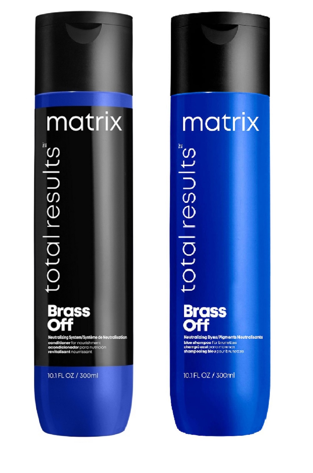 Matrix Набор Brass Off Холодный блонд: шампунь 300 мл + кондиционер 300 мл (Matrix, Total results)