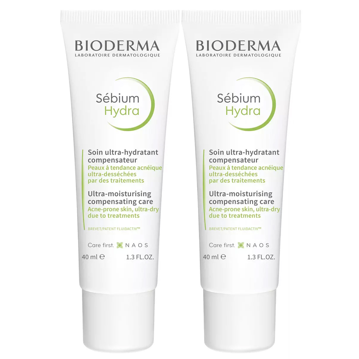 Биодерма Набор: крем Hydra, 2х40 мл (Bioderma, Sebium) фото 0