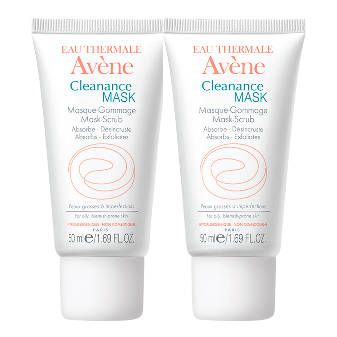 Авен Комплект Маска для глубокого очищения, 2 х 50 мл (Avene, Cleanance) фото 0