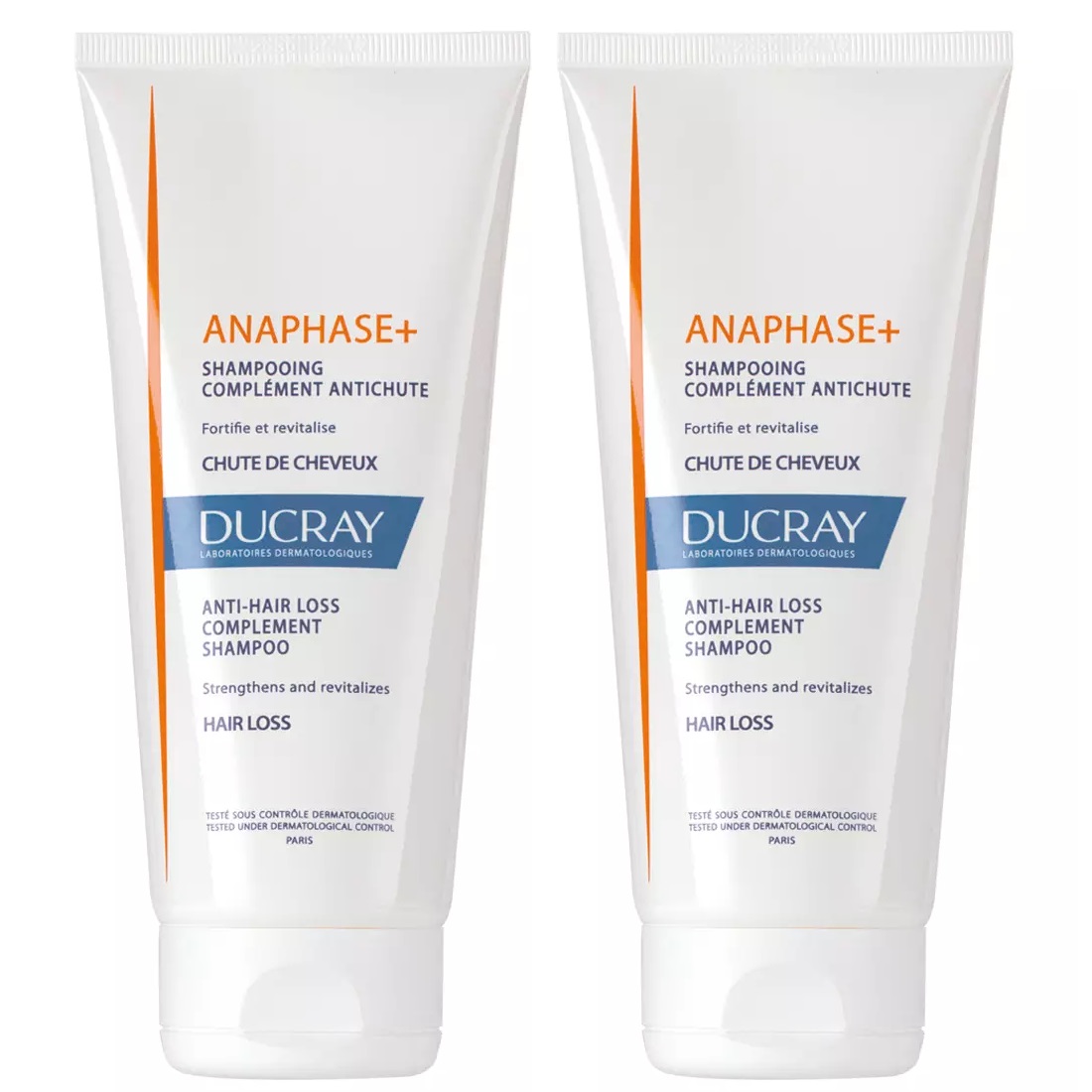 цена Ducray Набор: шампунь для ухода за волосами, 2 х 200 мл (Ducray, Anaphase+)