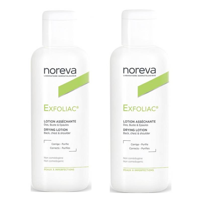 Норева Комплект Эксфолиак Лосьон с высоким содержанием АНА 2х125 мл (Noreva, Exfoliac) фото 0