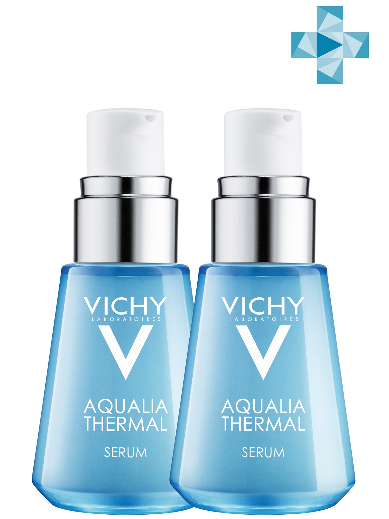 Купить Vichy Комплект Аквалия Термаль Увлажняющая сыворотка для всех типов кожи, 2 шт. по 30 мл (Vichy, Aqualia Thermal), Франция