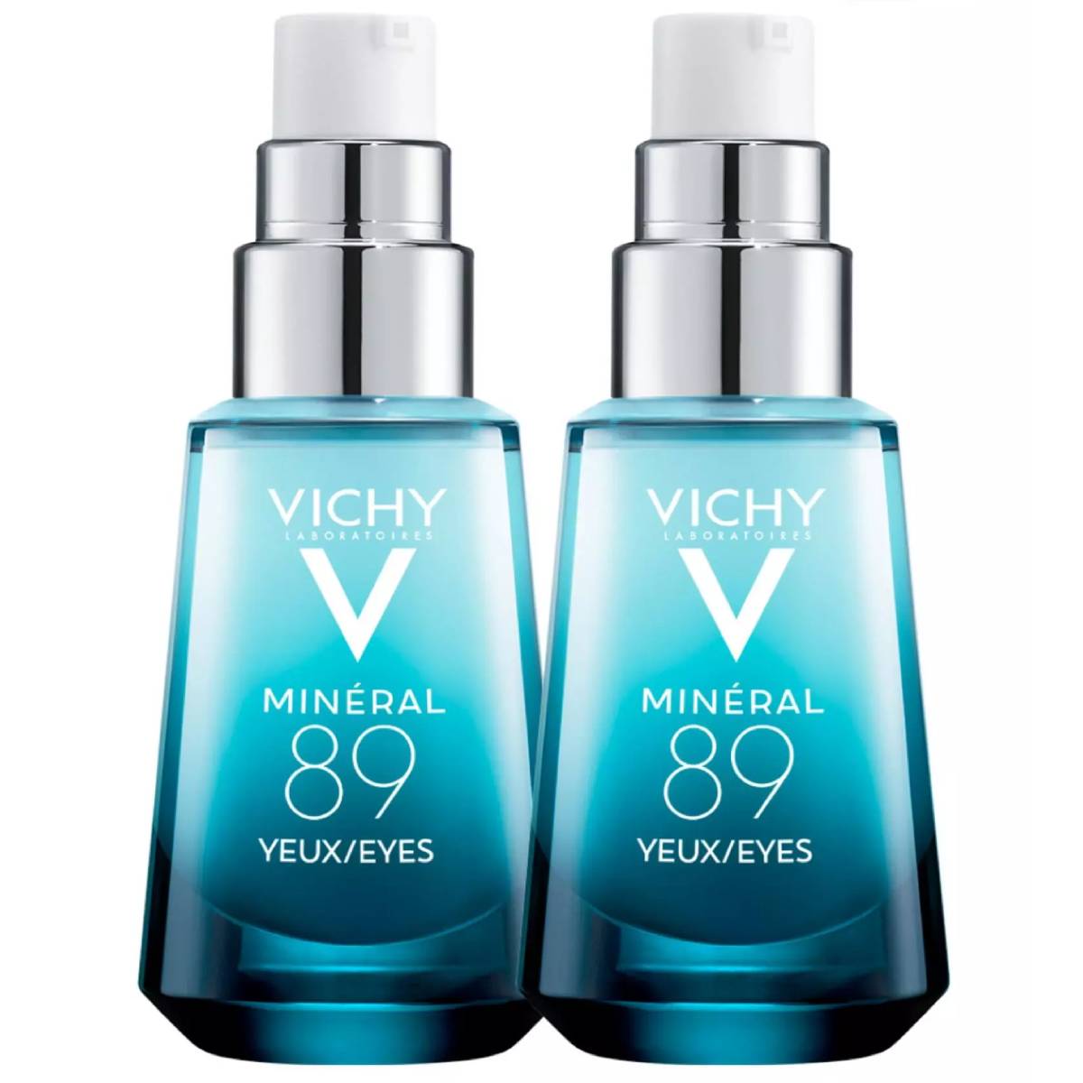 Виши Комплект Mineral 89 Восстанавливающий и укрепляющий уход для кожи вокруг глаз, 2 шт. по 15 мл (Vichy, Mineral 89) фото 0