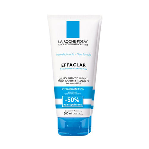 Ля Рош Позе Набор 2 х Эфаклар Гель  200 мл -50% на второй продукт (La Roche-Posay, Effaclar) фото 0
