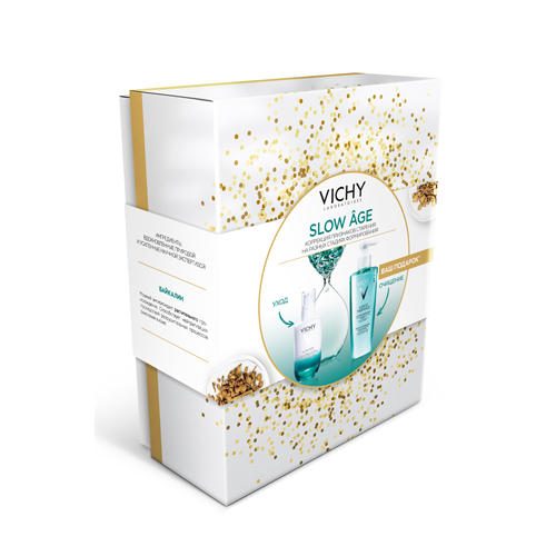 Виши Новогодний набор Слоу Аж флюид для всех типов кожи 50 мл + (Vichy, Slow Age) фото 0