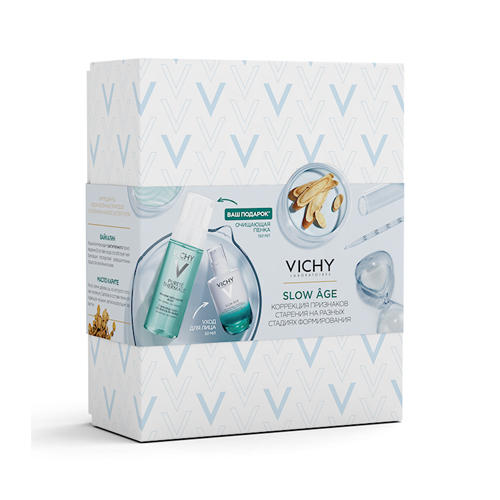 Виши Слоу Аж флюид для всех типов кожи 50 мл + Пенка Purete Thermal 150 мл (Vichy, Slow Age) фото 0