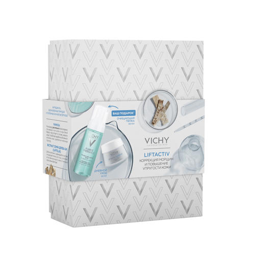 Виши Набор ЛифтАктив Супрем Крем для упругости 50 мл + Пенка для умывания Purete Thermal 150 мл (Vichy, Liftactiv) фото 1