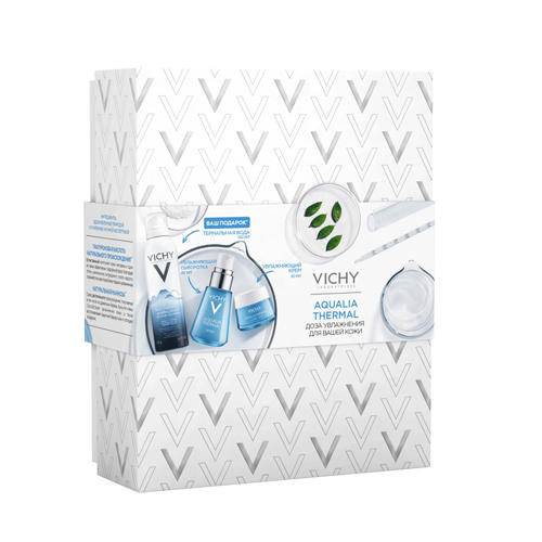 Виши Набор Аквалия Термаль: Легкий Крем 50 мл + Увлажн.Сыворотка 30 мл + Термальная вода 150 мл (Vichy, Aqualia Thermal) фото 1