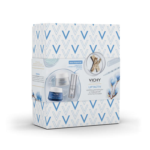 Виши Набор LiftActiv Supreme: Крем для нормальной и комбинированной кожи 50 мл + Ночной крем-уход 50 мл (Vichy, LiftActiv) фото 2