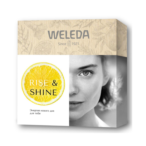 Веледа Подарочный набор “RIise & Shine”: Цитрусовый освежающий гель для душа 200 мл + Облепиховый питательный крем для рук 50 мл + Цитрусовое освежающее масло для тела 10 мл (Weleda, Цитрусовая линия) фото 0