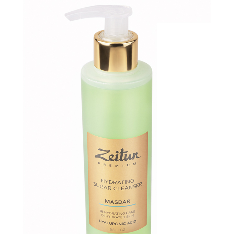 Зейтун Сахарный гель для умывания с гиалуроновой кислотой, 200 мл (Zeitun, Premium) фото 7