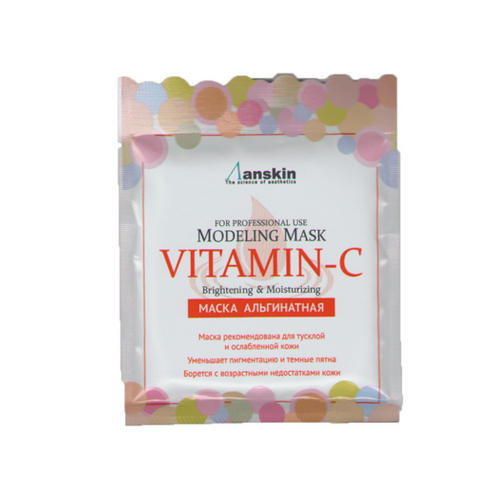 Анскин Маска альгинатная с витамином С (саше)Vitamin-C Modeling Mask 25гр (Anskin, Original) фото 0