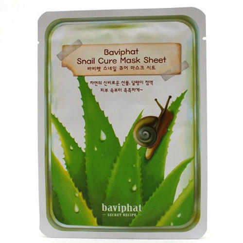 Бавифат Маска тканевая улиточная Baviphat Snail Cure Mask Sheet 25 г (Baviphat, Mask Sheet) фото 0