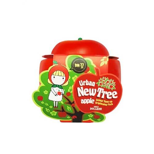 Осветляющая маска для лица Urban Dollkiss New Tree Apple Instant Tone-up Brightening Pack 100 г (New