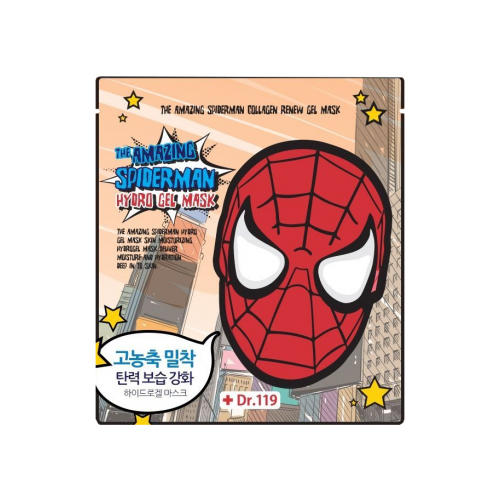 Бавифат Коллагеновая гидрогелевая маска The Amazing Spiderman Collagen Renew Gel Mask 30 г (Baviphat, Spiderman) фото 0