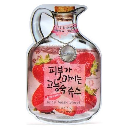 Бавифат Маска тканевая фруктовая (клубника), 23 г (Baviphat, Juicy) фото 0