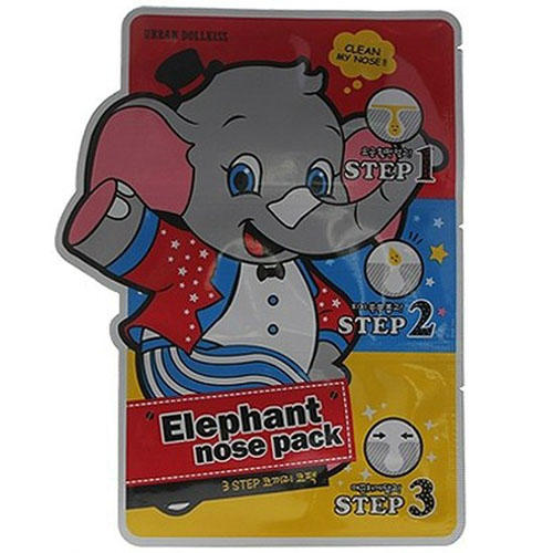 Бавифат Маска против черных точек Baviphat Urban Dollkiss 3-STEP Elephant Nose Pack 3 мл (Baviphat, Pore Bye) фото 0