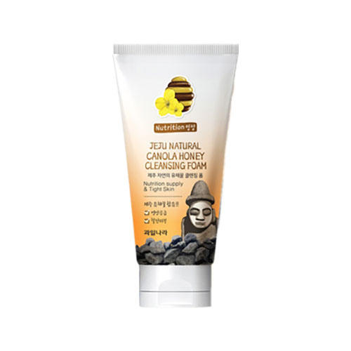 Велкос Пенка для умывания Jeju Natural Canola Honey Cleansing Foam 120гр (Welcos, Jeju) фото 0