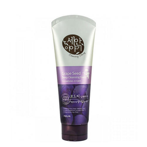 Велкос Пенка для умывания Cleansing Story Foam Cleansing Grape Seed 150гр (Welcos, Cleansing Story) фото 0