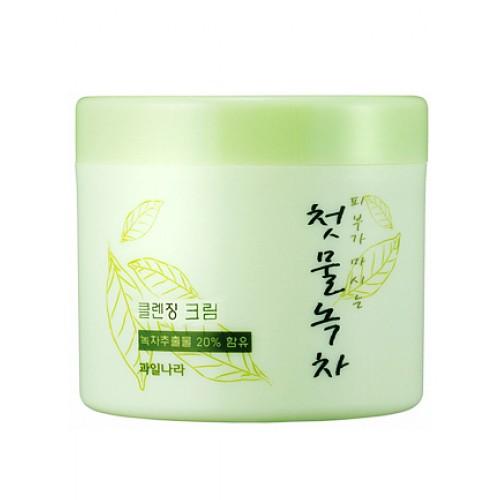 Велкос Крем очищающий Green Tea Fresh Cleansing Cream 300 г (Welcos, Green Tea) фото 0