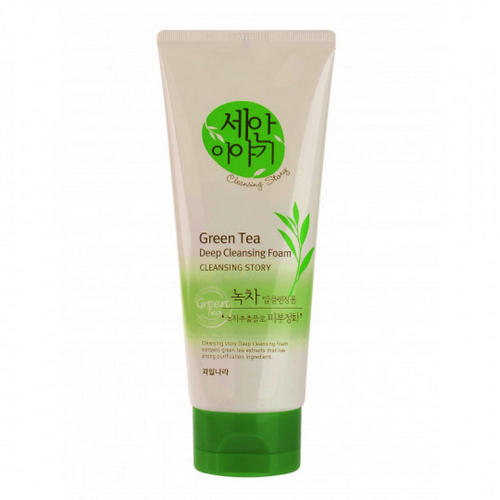 Велкос Пенка для умывания Cleansing Story Foam Cleansing Green Tea120гр (Welcos, Cleansing Story) фото 0