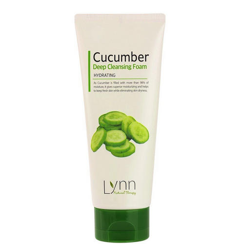 Велкос Пенка очищающая огуречная Natural Therapy Lynn Cucumber Deep Cleansing Foam 120г (Welcos, Natural Therapy) фото 0