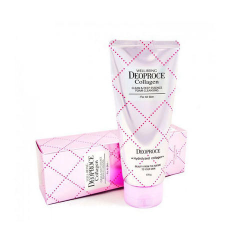 Деопрос Пенка для умывания коллагеновая WELL-BEING 170 г (Deoproce, COLLAGEN) фото 0