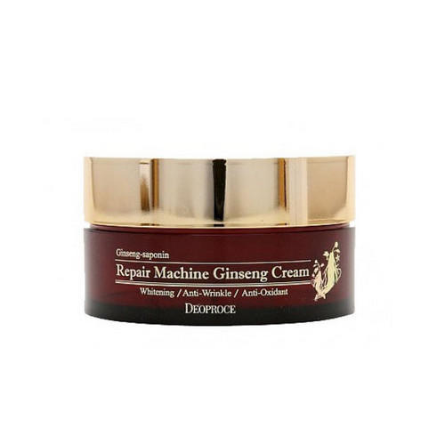 Деопрос Крем для лица антивозрастной с женьшенем REPAIR MACHINE GINSENG CREAM 100г (Deoproce, CREAM) фото 0