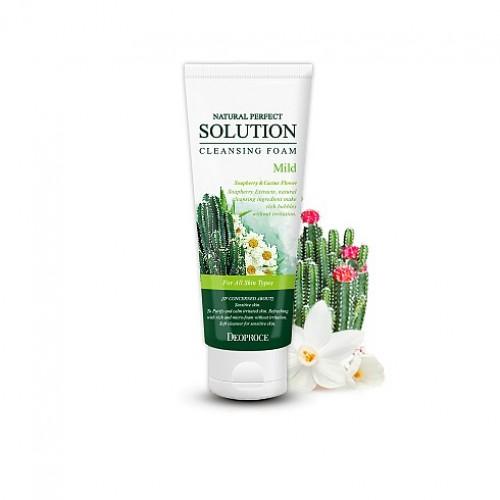 Деопрос Пенка для умывания алое 170 г (Deoproce, NATURAL PERFECT SOLUTION) фото 0