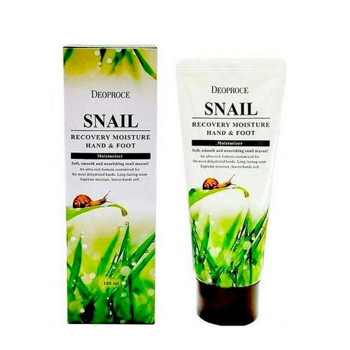 Крем для ног и рук с муцином улитки 100 мл (BODY)