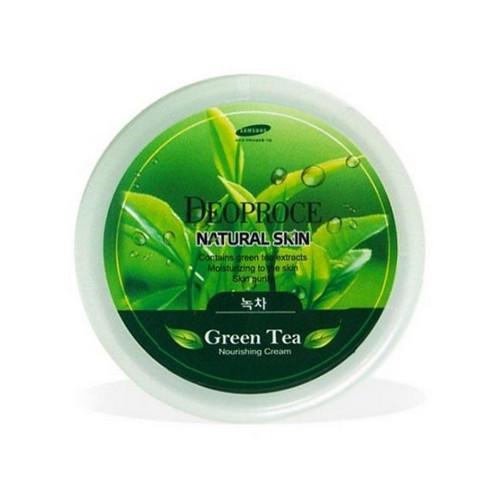 Деопрос Крем для лица и тела с экстрактом зеленого чая 100г (Deoproce, NATURAL SKIN) фото 0