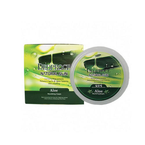 Деопрос Крем для лица и тела на основе экстракта сока алое 100г (Deoproce, NATURAL SKIN) фото 0