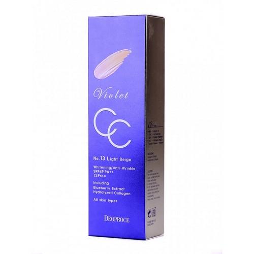 Деопрос Крем СС 13 тон VIOLET #13 50гр (Deoproce, CREAM) фото 0
