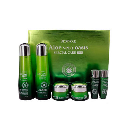 Деопрос Набор уходовый с экстрактом алоэ вера 1шт (Deoproce, ALOE VERA) фото 0