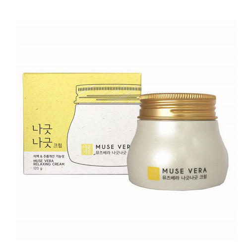 Крем для лица расслабляющий с медом и молоком 120гр (MUSEVERA)