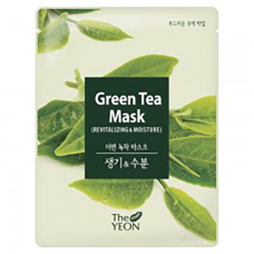  Маска для лица тканевая  восстанавливающая Green Tea Mask 22мл (Закрытые бренды, ) фото 0