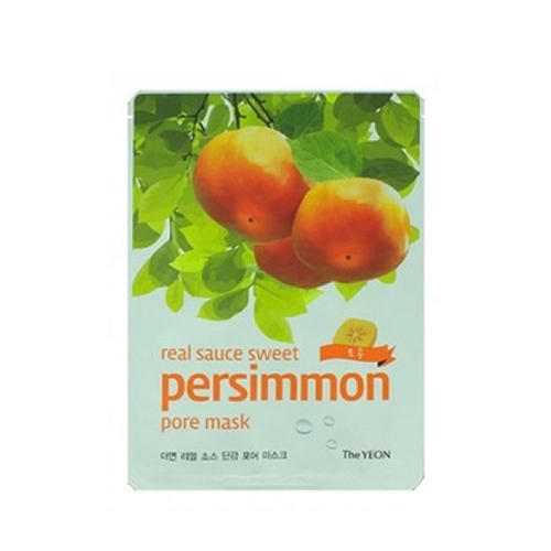  Маска для лица с экстрактом хурмы Real Sauce Sweet Persimmon Pore Mask 23мл (Закрытые бренды, Lotus) фото 0
