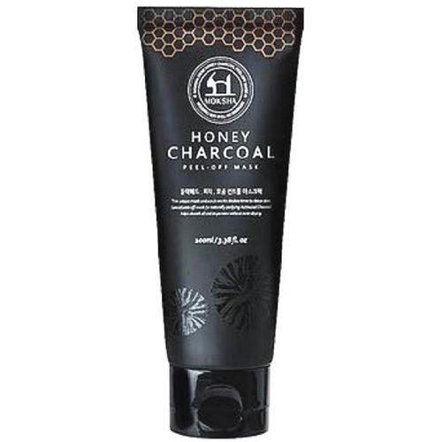  Маска-пленка для лица Moksha Honey Charcoal peel-off mask 100 мл (Закрытые бренды, Увлажнение и очищение) фото 0