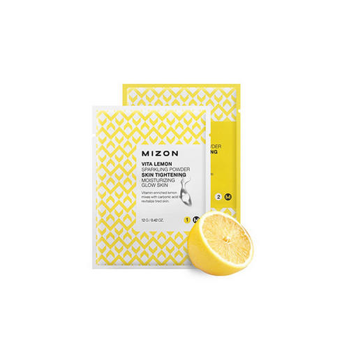 Мизон Пудра для лица очищающая 14 шт (Mizon, Vita lemon) фото 0
