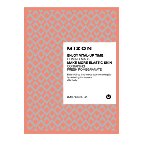 Мизон Укрепляющая листовая маска  для лица  с экстрактом граната 23 мл (Mizon, Mask) фото 0