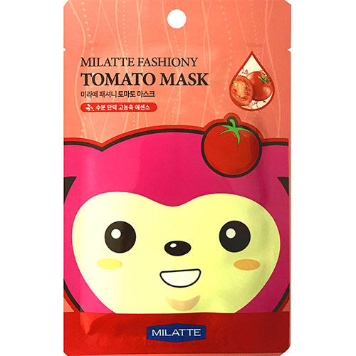 Милатте Тканевая маска для лица томатная, 21 гр (Milatte, Mask sheet Milatte) фото 0