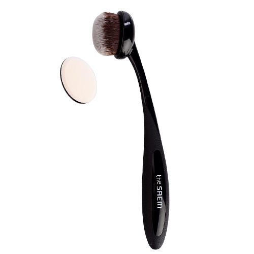 Зе Саем Кисть-щетка двойная минеральная Eco Soul Mineral Twin Brush, 1 шт (The Saem, Аксессуары) фото 0