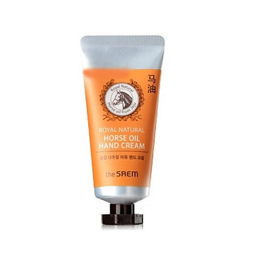 Зе Саем Крем для рук с лошадиным жиром Royal Natural Horse Oil Hand Cream, 50 мл (The Saem, Royal Natural Horse) фото 0