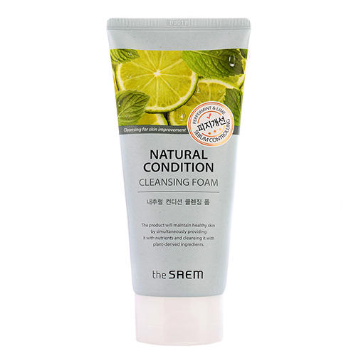 Зе Саем Пенка для умывания жирной кожи Cleansing Foam Sebum Controlling, 150 мл (The Saem, Natural Condition) фото 0
